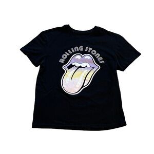 The Rolling Stones Black Band Tee